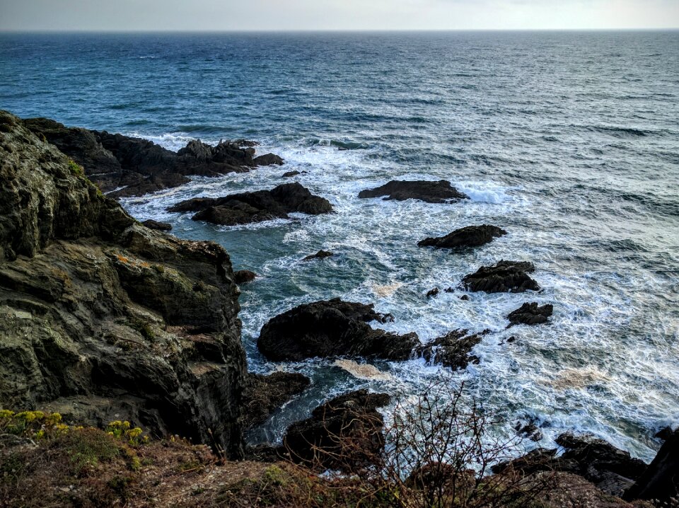 Rocks cliff