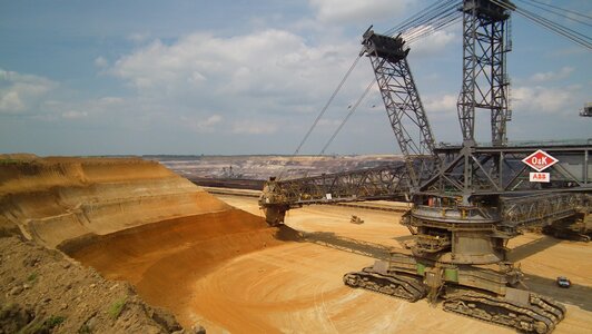 Brown coal technology industry photo