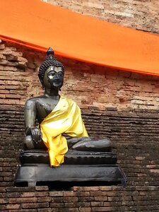 Chiangmai brown buddha photo