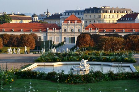 Vienna lower belvedere austria photo