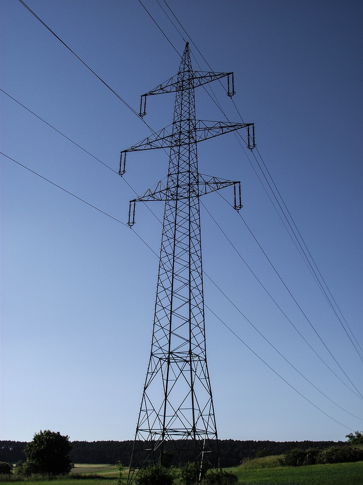 Power poles nature environment