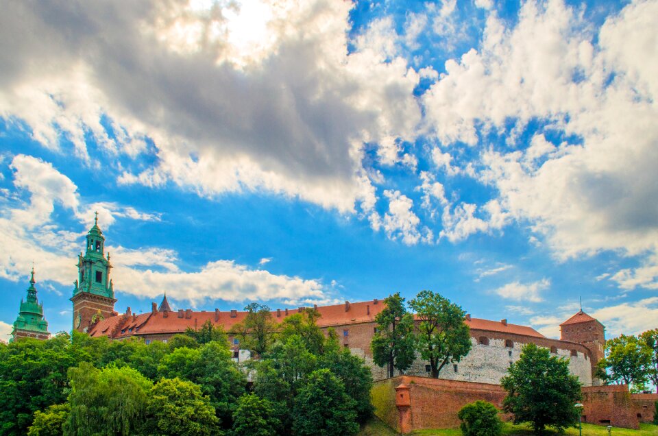 Poland sky clouds