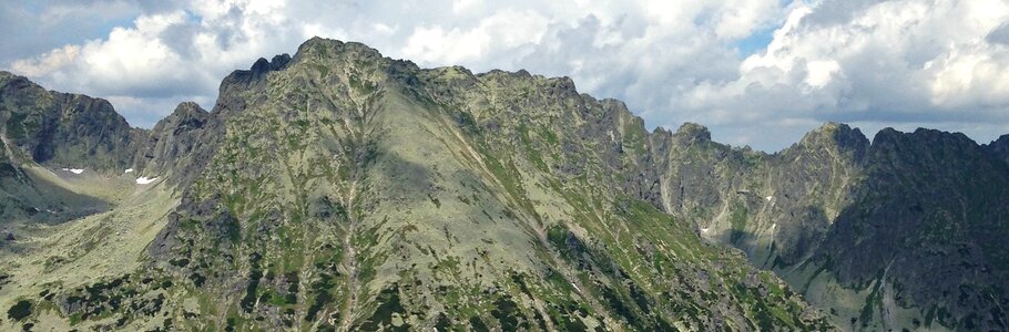 The high tatras landscape the national park