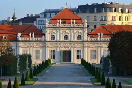 Vienna lower belvedere austria