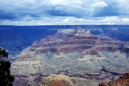 Grand canyon sky clouds photo