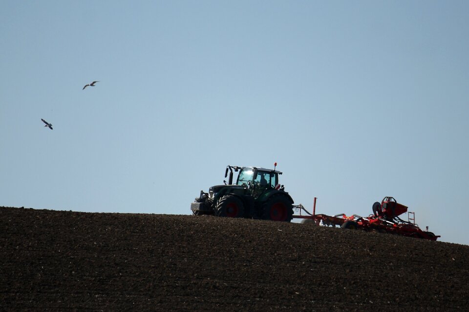 Tractor agriculture mark