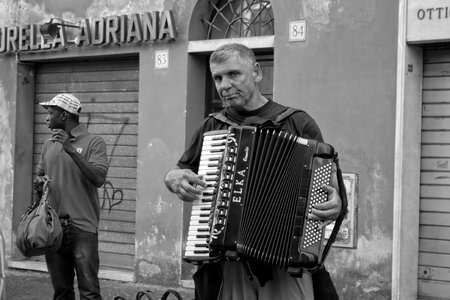 Rome accordion music