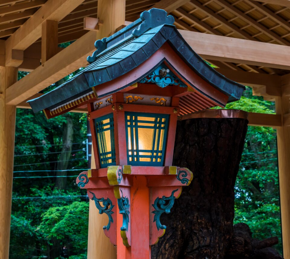 Asian temple shrine