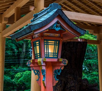 Asian temple shrine photo