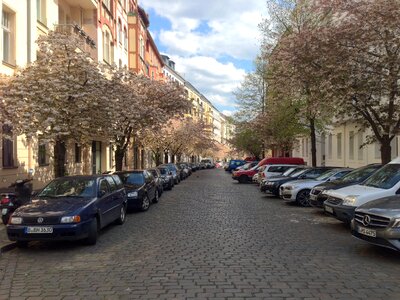 Berlin spring sightseeing photo