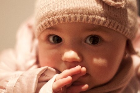 Girl bebe portrait photo