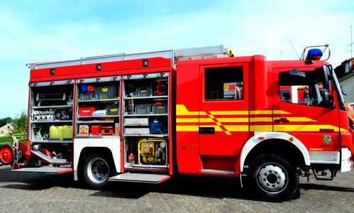 Fire truck 112 rescue