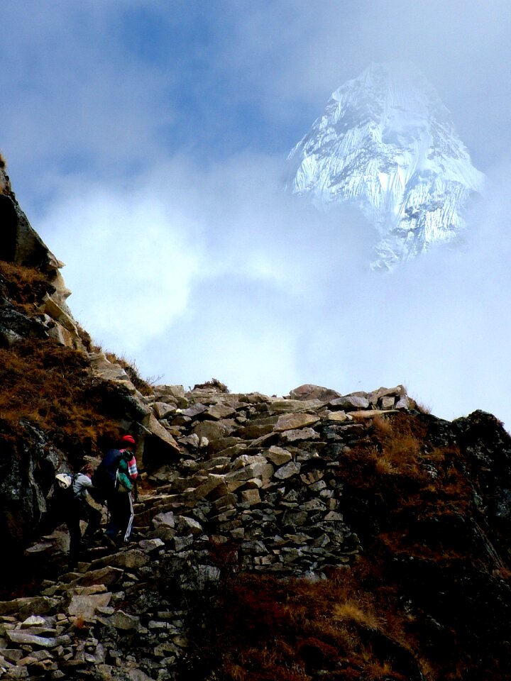Mountains nepal sky