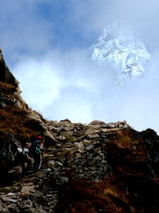 Mountains nepal sky