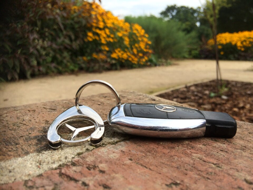 Key car keys mercedes
