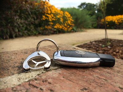 Key car keys mercedes