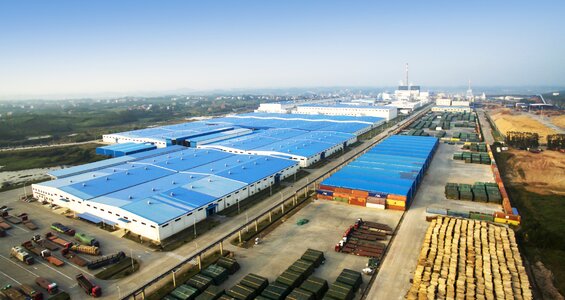 Warehouse port containers