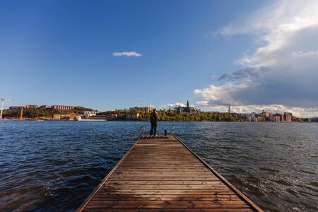 Fjord river water photo