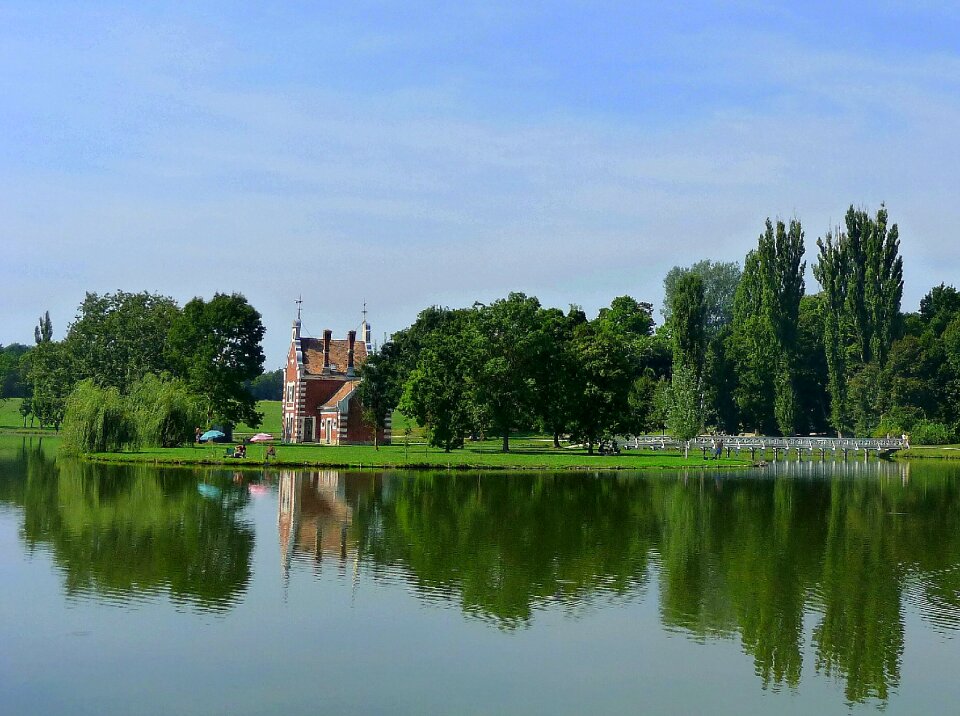 National park castle park lake