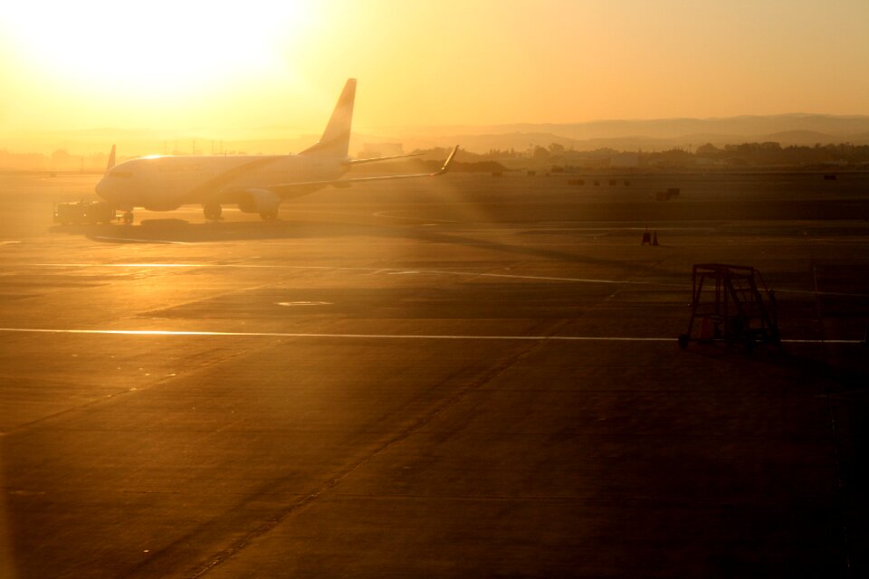 Airport flight airplane
