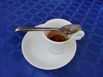 Espresso caffeine breakfast