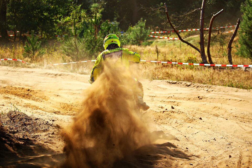 Dust motorsport motorcycle