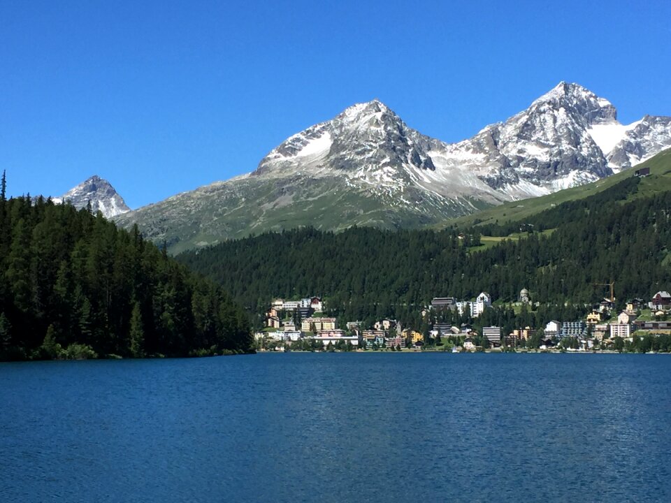 Switzerland mountains panorama