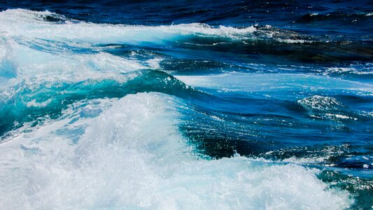 Spray blue nature