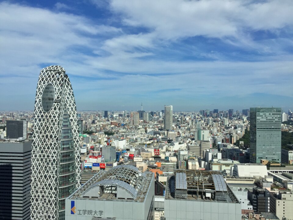 Japan city modern