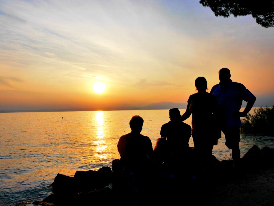 Evening sun sunset vacations