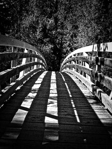 Construction perspective gray cross photo