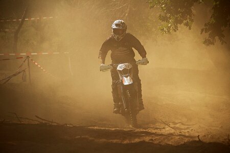 Motorcycle cross motocross ride