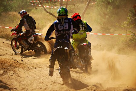 Dust motorsport motorcycle