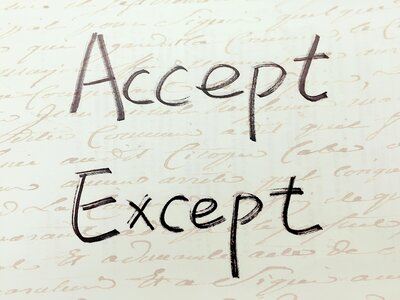 Paronymous similar words