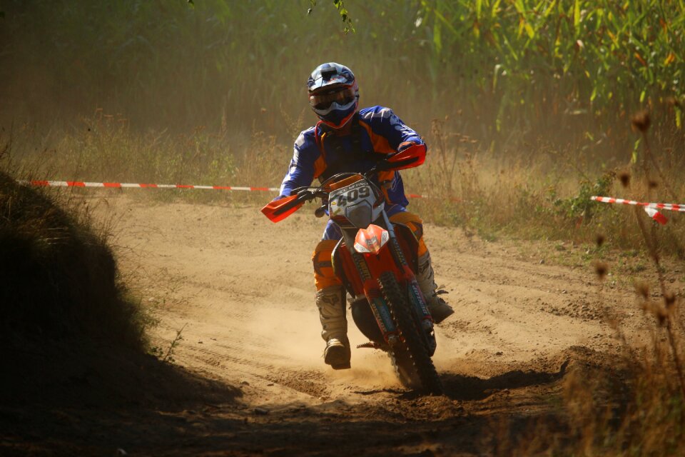 Motorcycle cross motocross ride