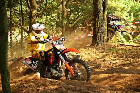 Motorcycle cross motocross ride