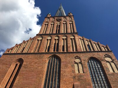 The cathedral szczecin tower photo