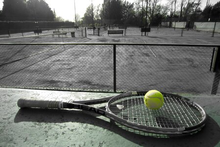 Tennis sport tennis ball