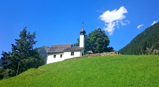 Alps countryside scenery photo