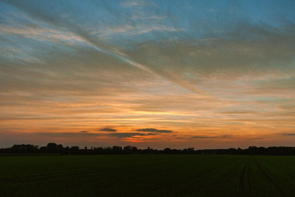 Farm nature landscape photo