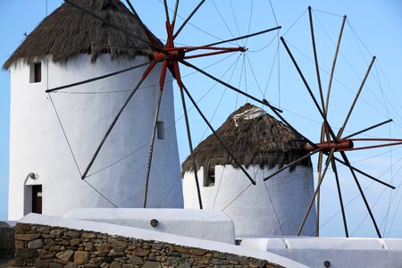 Sea greek island architecture