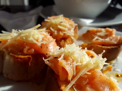 Gastronomy muffins toasted bread