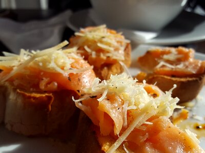 Gastronomy muffins toasted bread photo