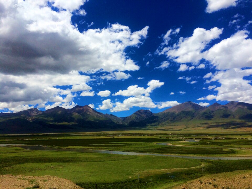 Sky landscape mountain