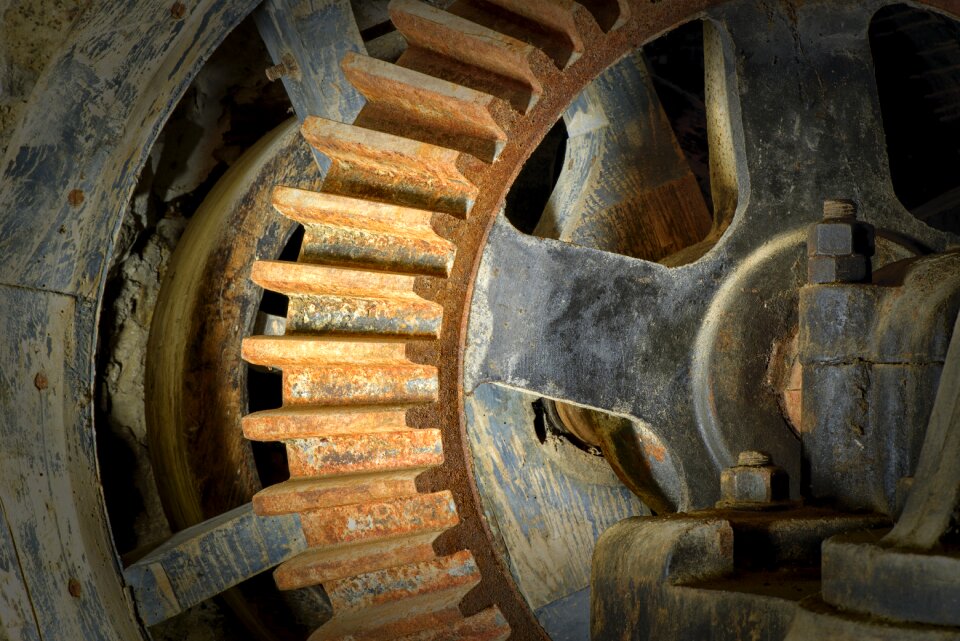 Wheels transmission rusty