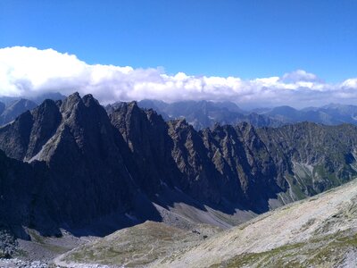 Landscape nature the high tatras photo