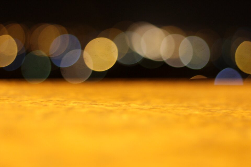 Night blur lens blur