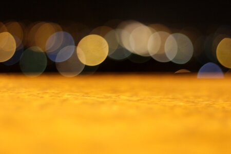Night blur lens blur photo