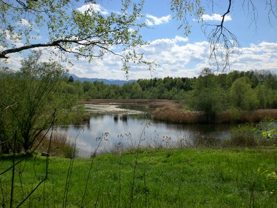 Reserve lake landscape photo