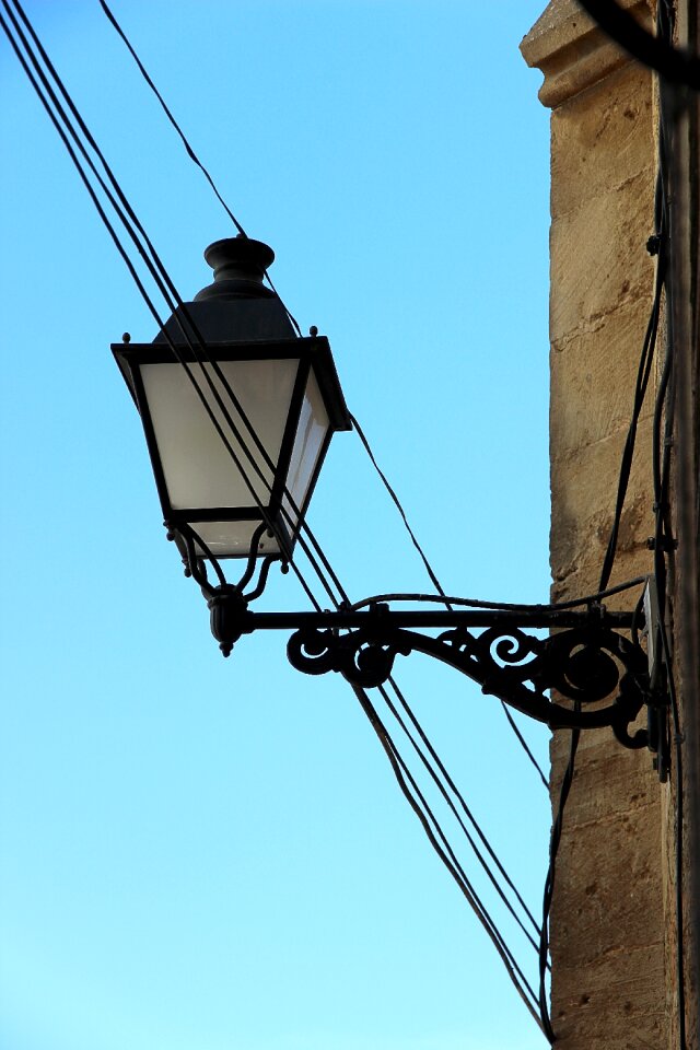 Light lamp historic center